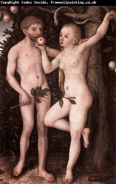 CRANACH, Lucas the Elder Adam and Eve 05